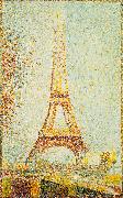 Georges Seurat The Eiffel Tower USA oil painting artist